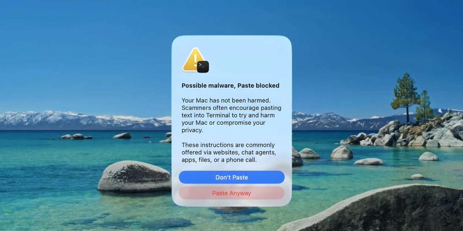 macOS 26.4: Apple Clarifies New Popup Notifications for Terminal Commands