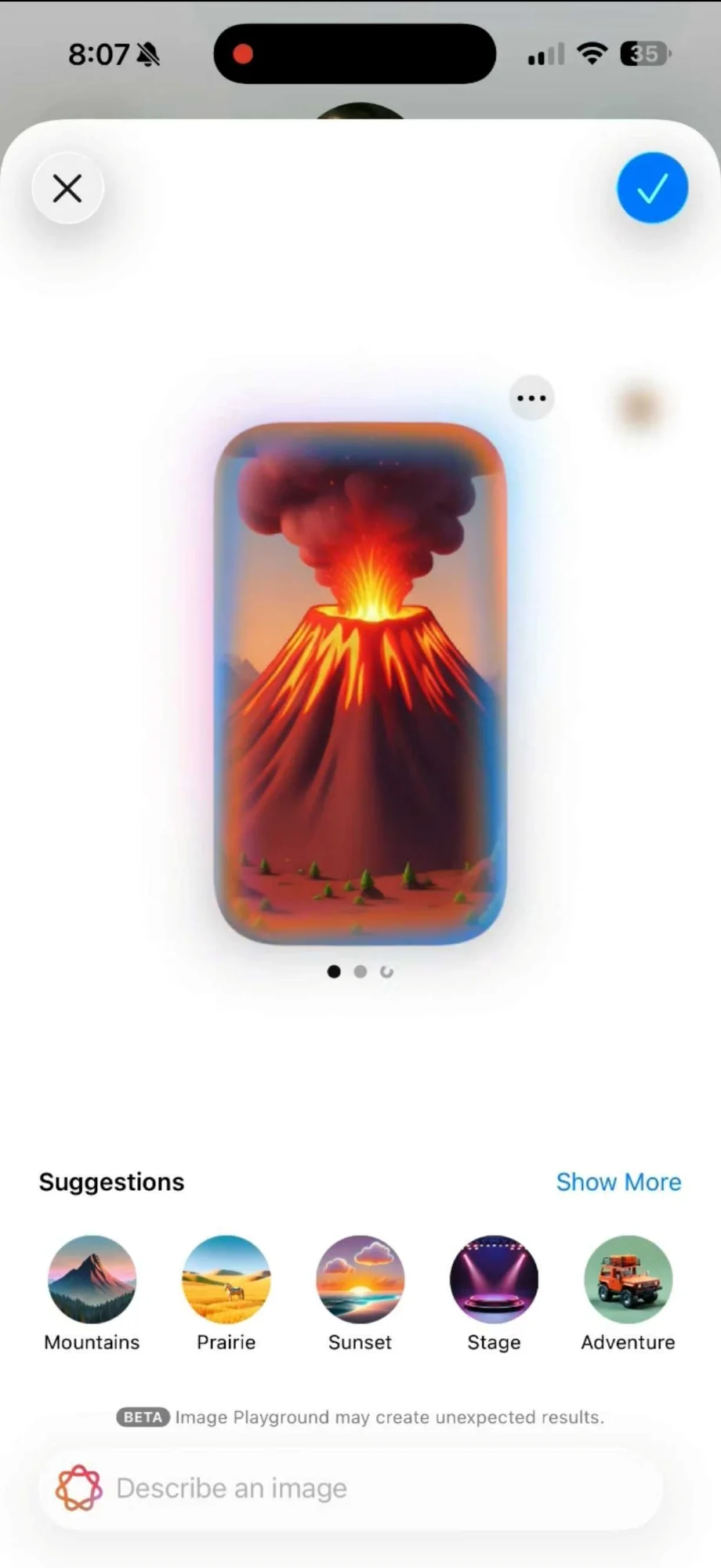 Apple Messages AI Background